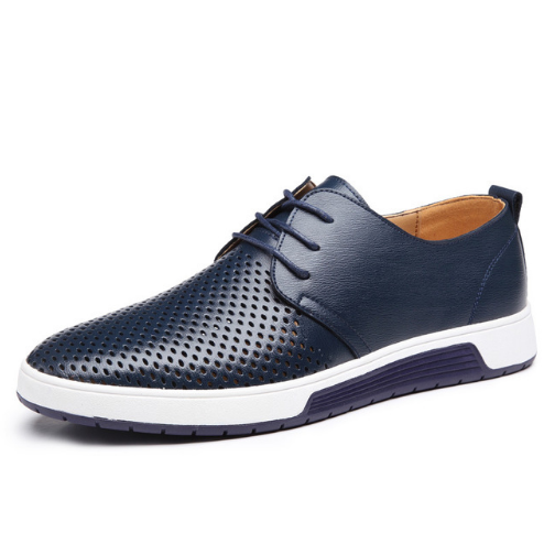 Men's Casual Oxford Shoes Breathable Flat Sole Stylish Sneakers