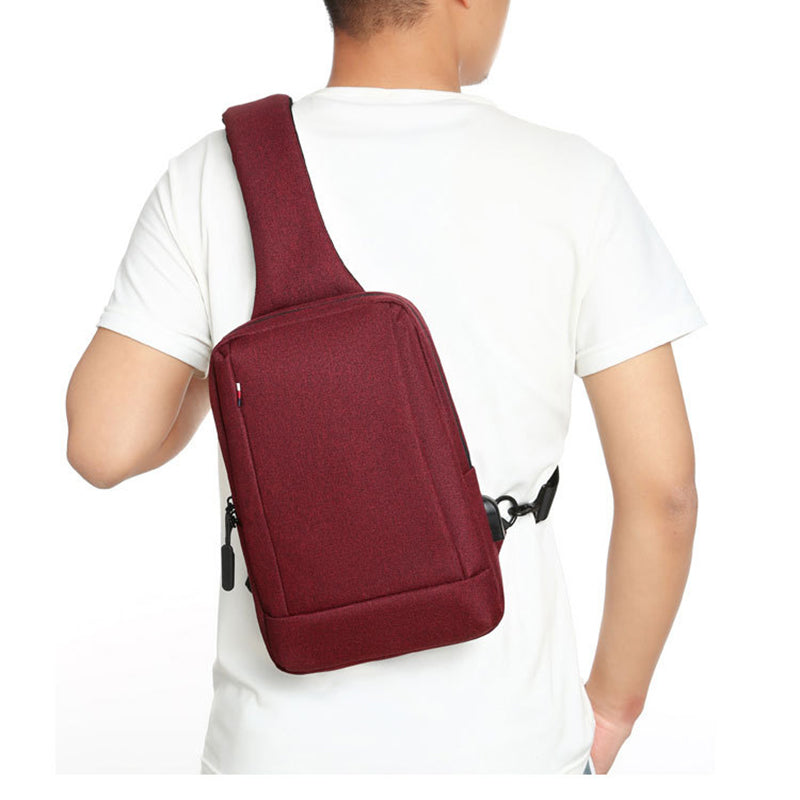 Men's Crossbody Waterproof Sling Bag