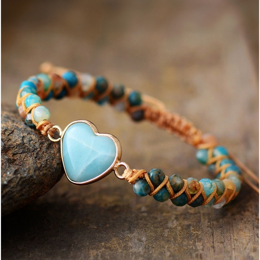 Heart Shape Beaded Bracelet