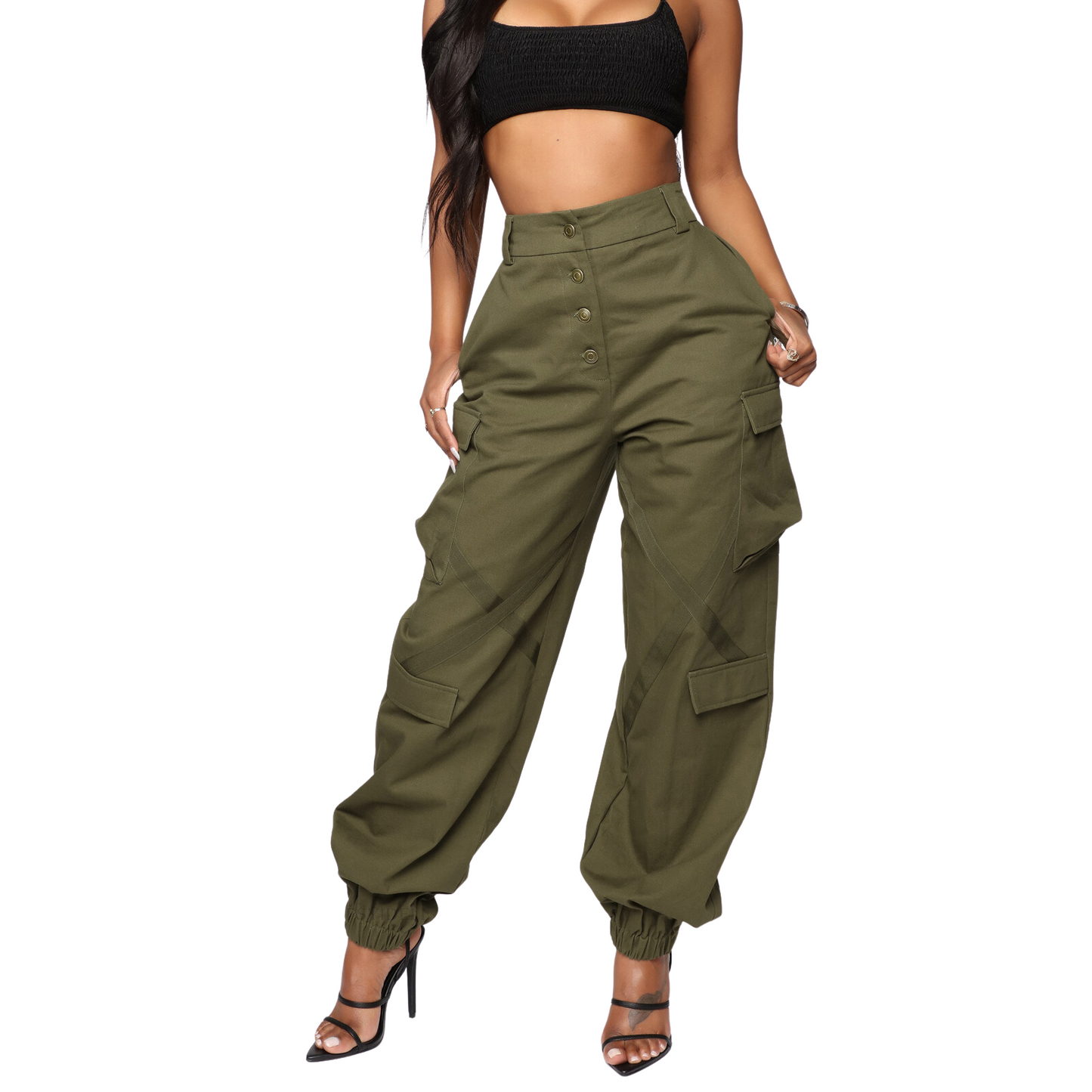 Women's Casual Cargo Pants