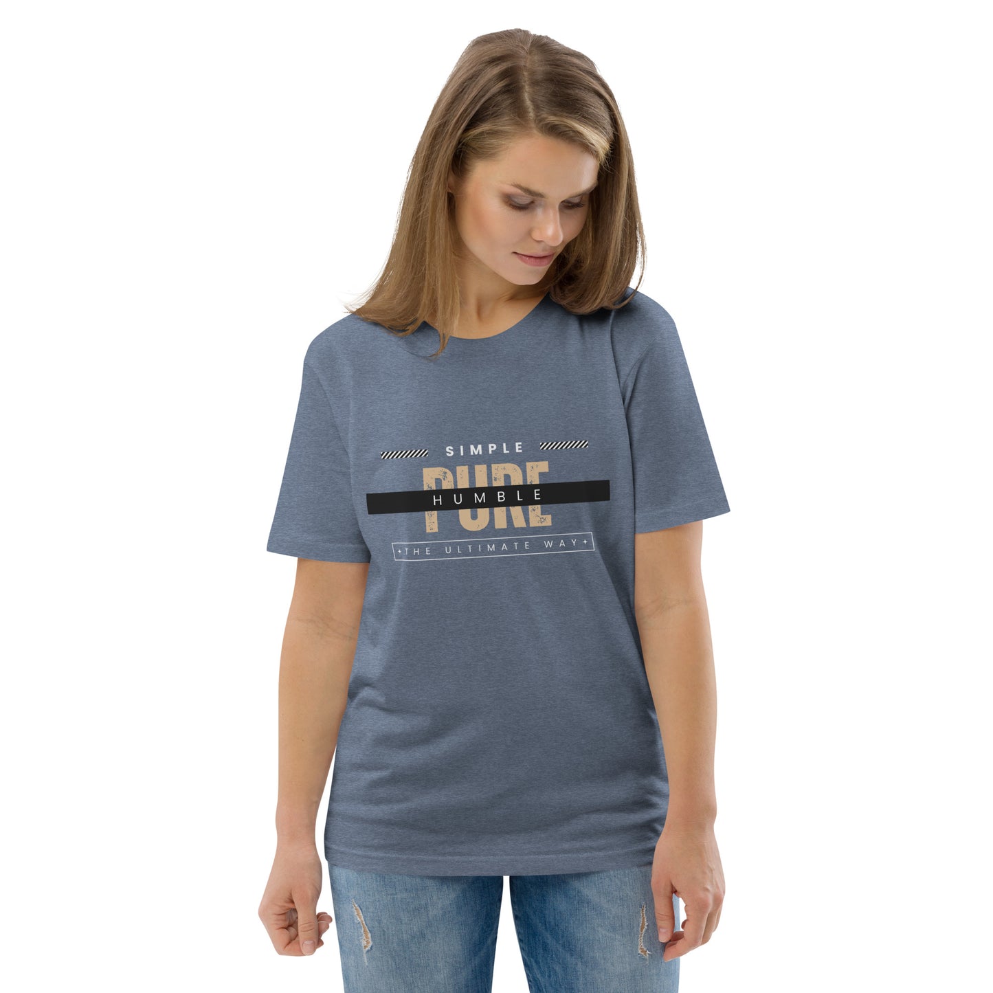 Safiane Unisex Organic Cotton T-Shirt | Purity Collection - Ultimate Way 1