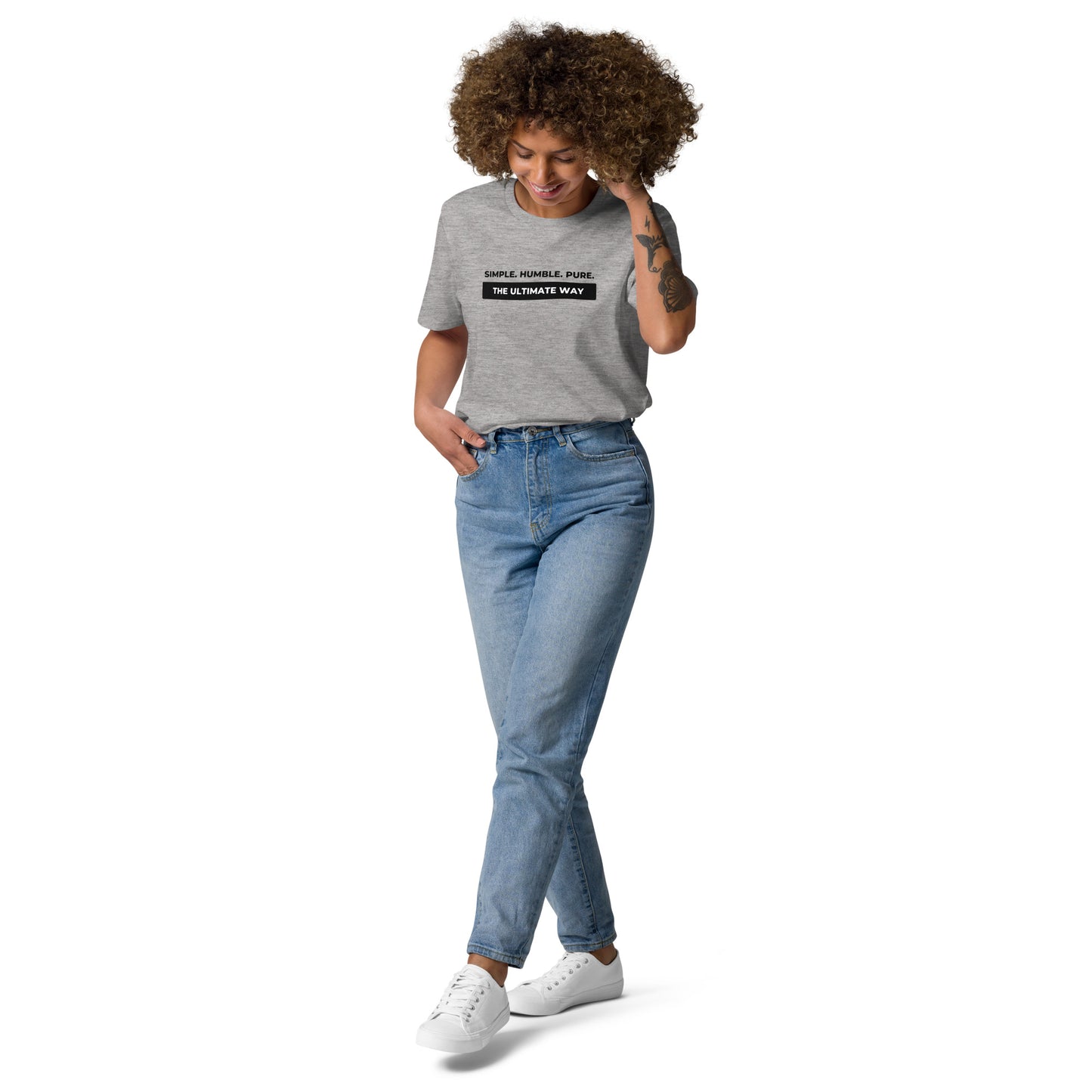 Safiane Unisex Organic Cotton T-Shirt | Purity Collection - Ultimate Way 2