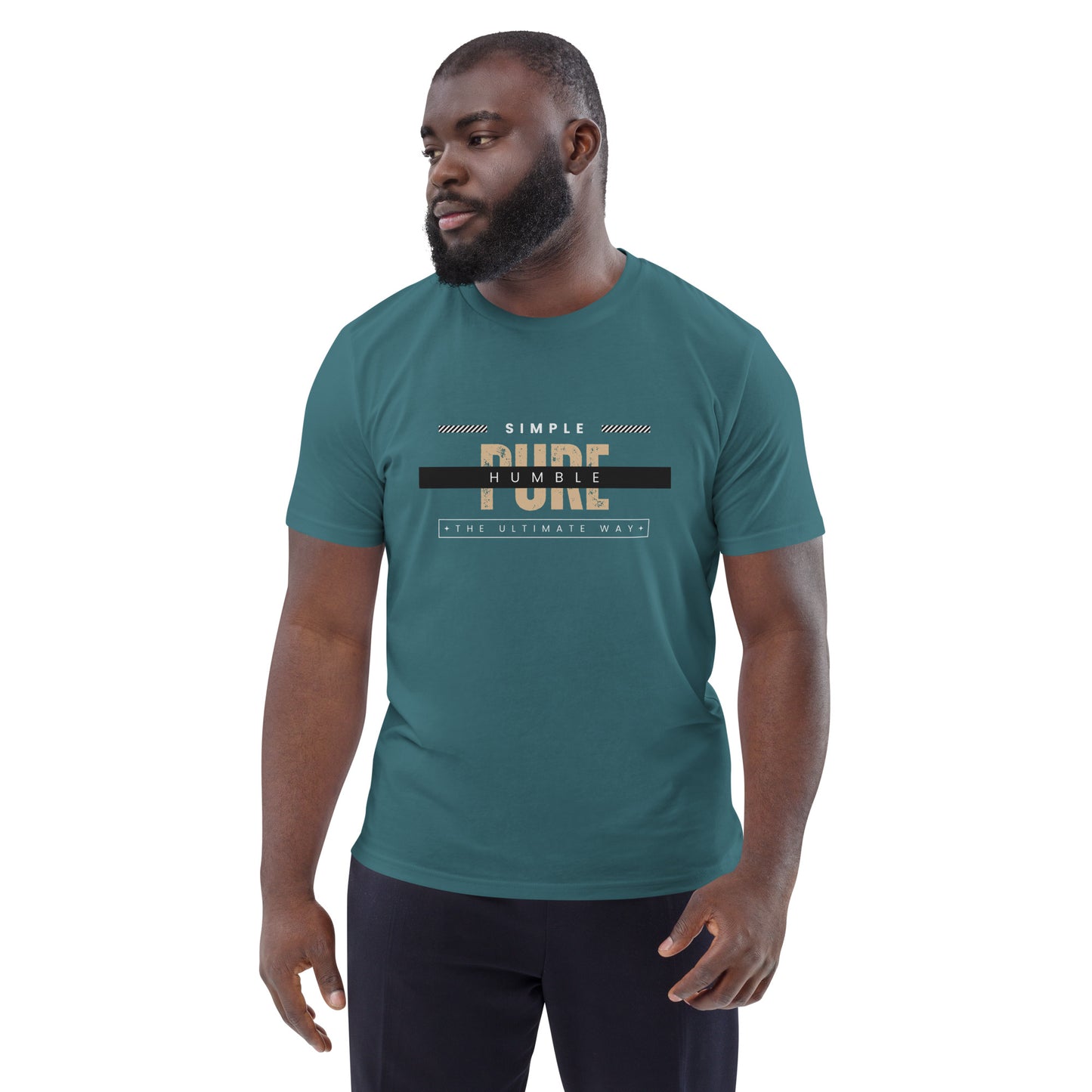 Safiane Unisex Organic Cotton T-Shirt | Purity Collection - Ultimate Way 1