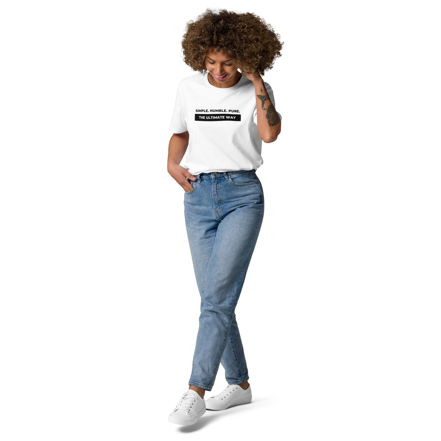 Safiane Unisex Organic Cotton T-Shirt | Purity Collection - Ultimate Way 2